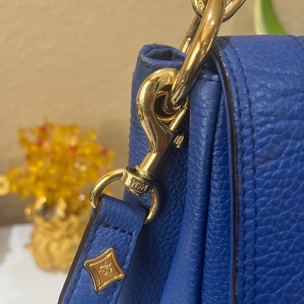 MCM BLUE 2WAY BAG - Picture 4 of 16